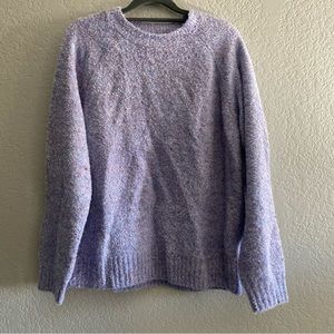 NWT LOFT boucle crewneck sweater